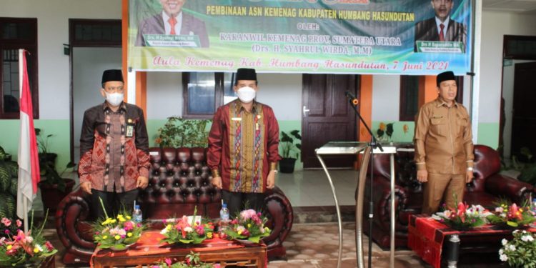 Kakanwil Kemenagsu Berpesan ASN Laksanakan Inovasi Pada Pelayanan Masyarakat