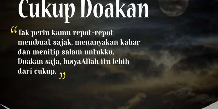 Cukup Doakan