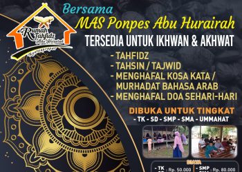 Pendaftaran Santri Rumah Tahfidz